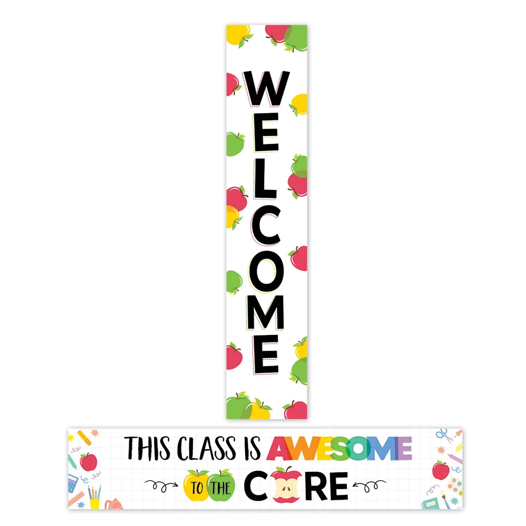Apple Time Welcome Banner 2-sided