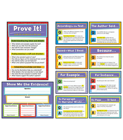 Evidence-Based Reading and Writing Bulletin Board Set Grade K-5