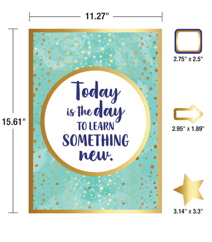 Galaxy Calendar Bulletin Board Set