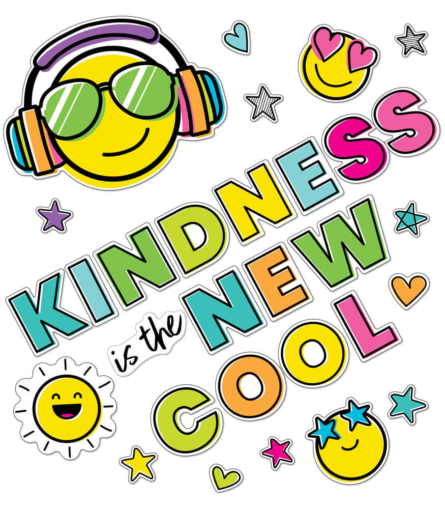 Kindness Is the New Cool Bulletin Board Set