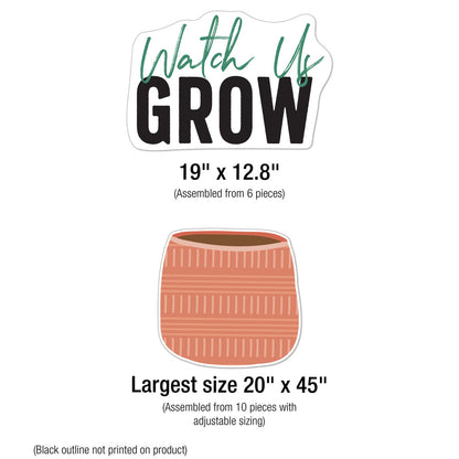 Watch Us Grow Bulletin Board Set