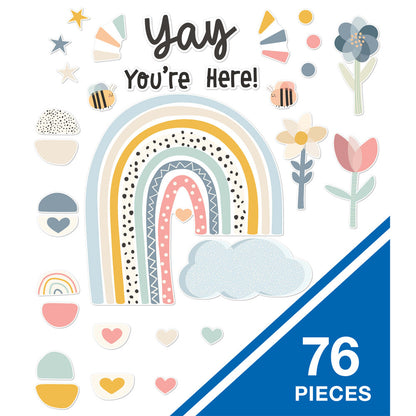 Yay You're Here! Bulletin Board Set