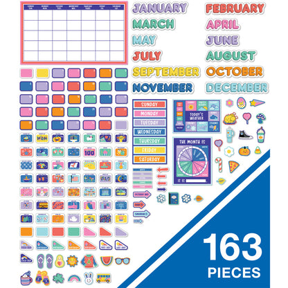 We Stick Together Calendar Bulletin Board Set