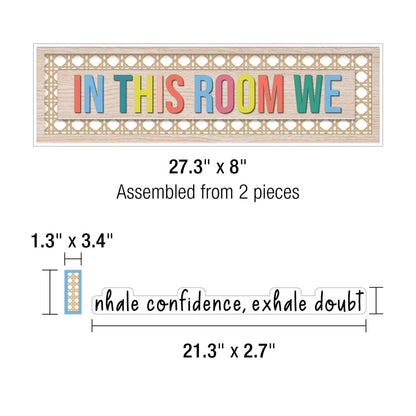 True to You In This Room We Thrive Bulletin Board Set