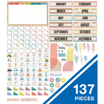 True to You Classroom Calendar Bulletin Board Set