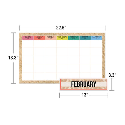 True to You Classroom Calendar Bulletin Board Set