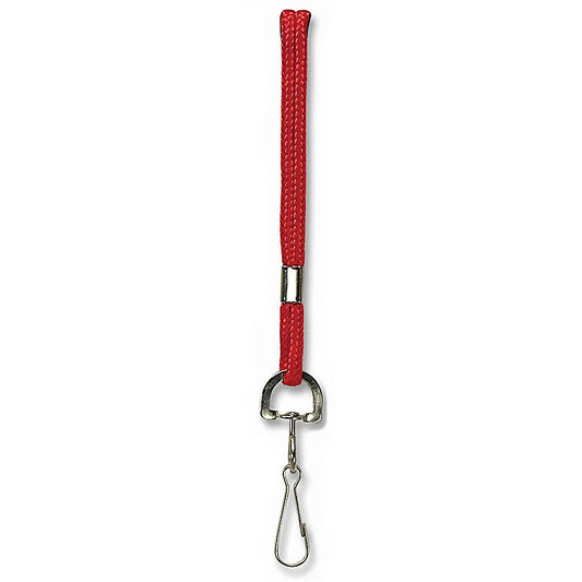 Standard Lanyard Hook Rope Style, Red
