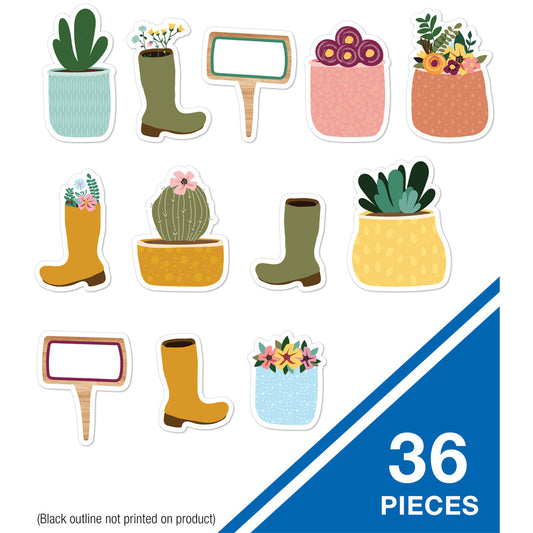 Grow Together Boots, Pots, and Garden Signs Cutouts