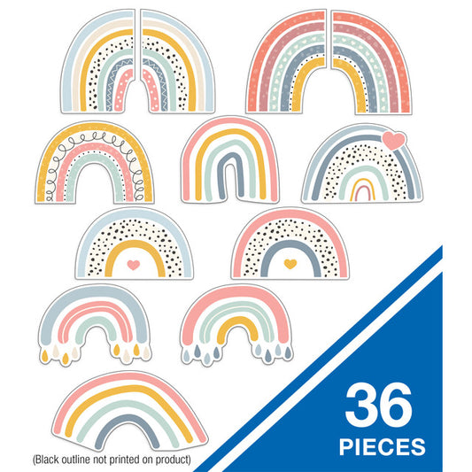We Belong Rainbow Fun Cutouts