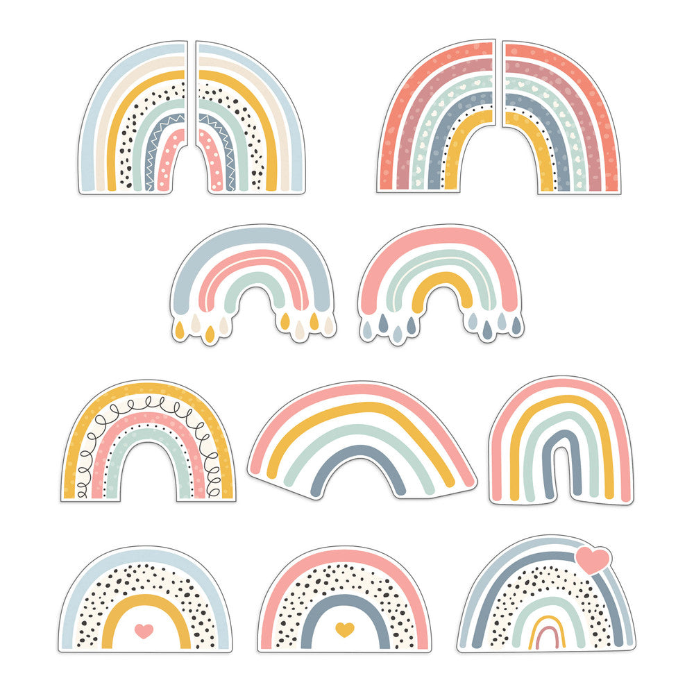 We Belong Rainbow Fun Cutouts