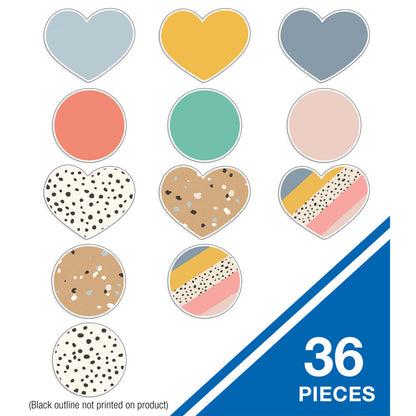 We Belong Hearts & Dots Cutouts