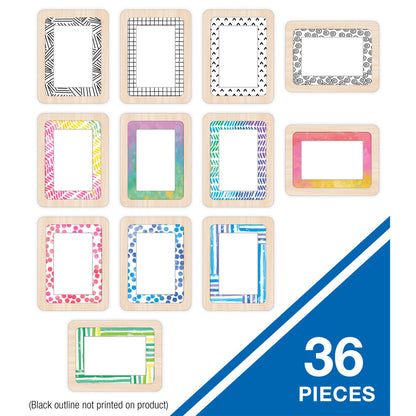 Happily Ever Elementary Frame Tags Cut-Outs