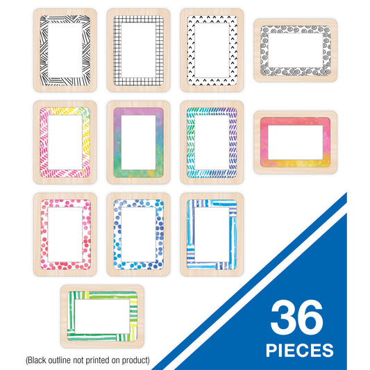 Happily Ever Elementary Frame Tags Cut-Outs