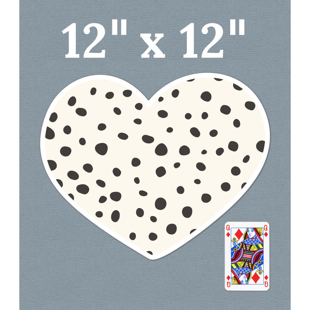 We Belong Jumbo Hearts & Dots Cut-Outs