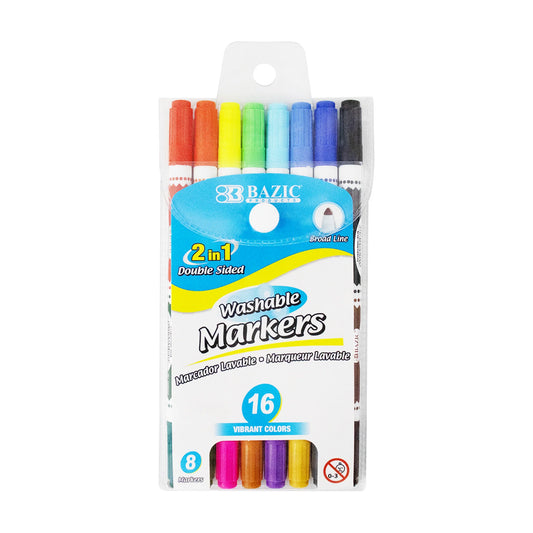 Washable Double-Tip Markers