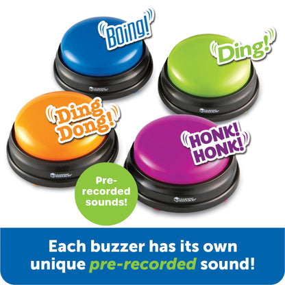 Answer Buzzers, Set of 4