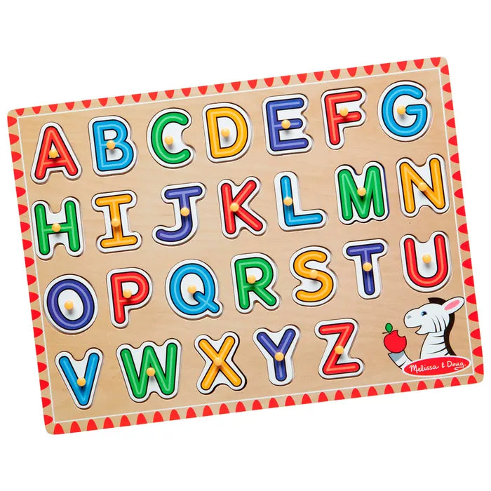 See-Inside Alphabet Peg Puzzle
