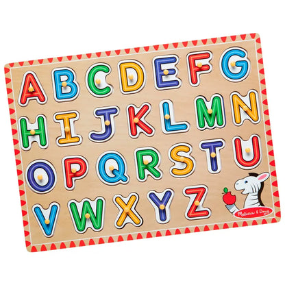 See-Inside Alphabet Peg Puzzle
