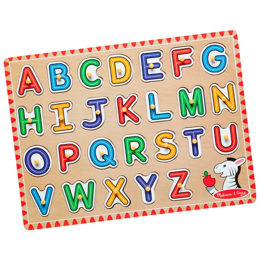 See-Inside Alphabet Peg Puzzle