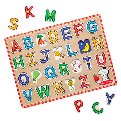 See-Inside Alphabet Peg Puzzle