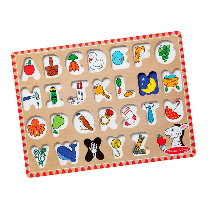 See-Inside Alphabet Peg Puzzle