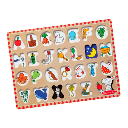 See-Inside Alphabet Peg Puzzle