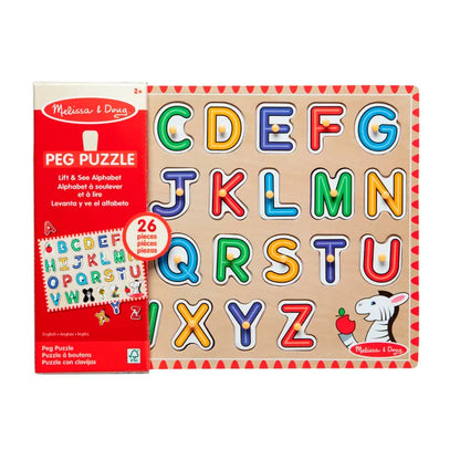 See-Inside Alphabet Peg Puzzle