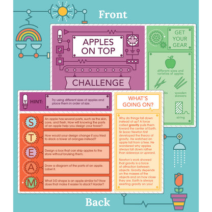 Seasonal STEM Challenges Science Learning Cards Grade 2-5