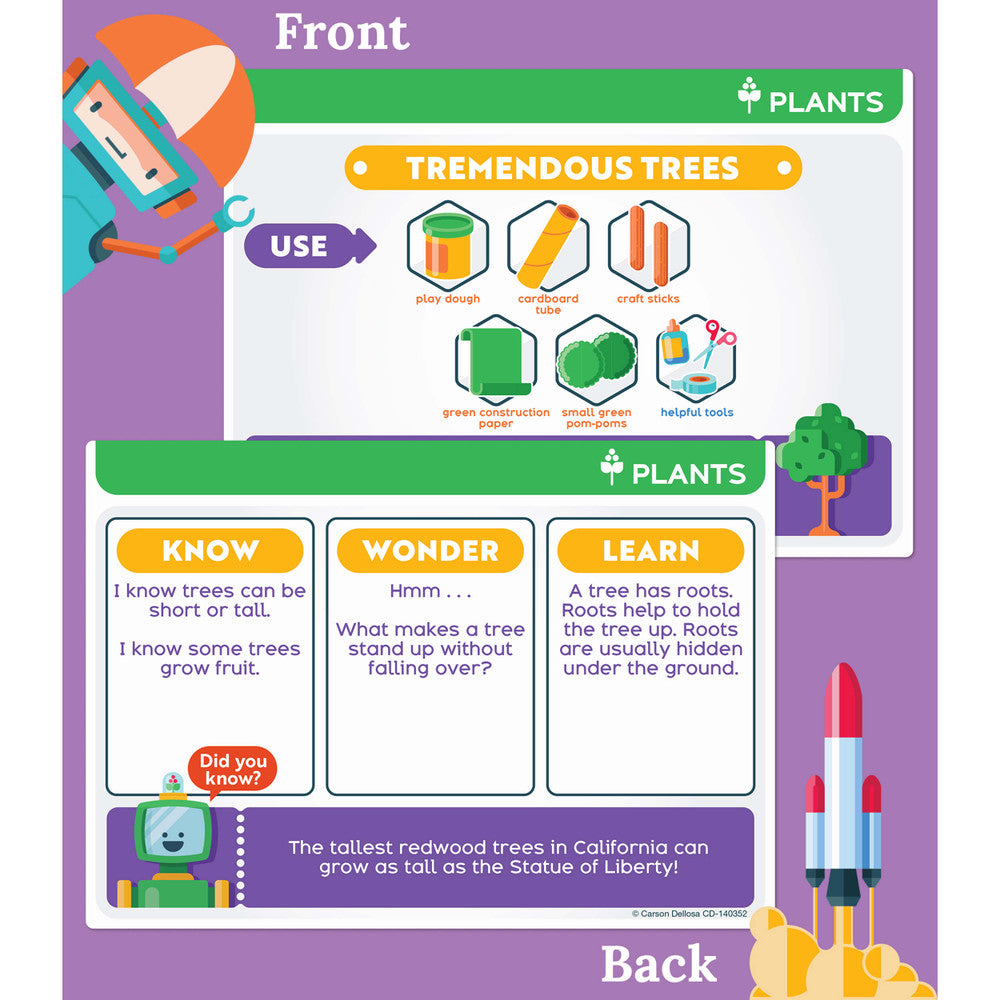 STEM Challenge, Jr. Science Learning Cards Grade PK-1