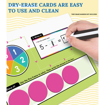 Edu-Clings Silicone Center: Ten Frames Math Manipulative Grade K-1