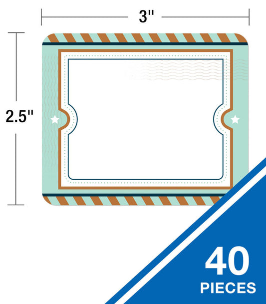 Let's Explore Name Tags