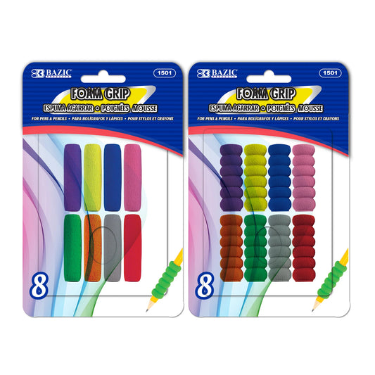 Foam Pencil & Pen Grips - Assorted - Each