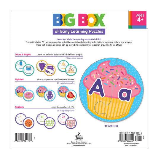 Big Box of Early Learning Puzzle Grade PK-1