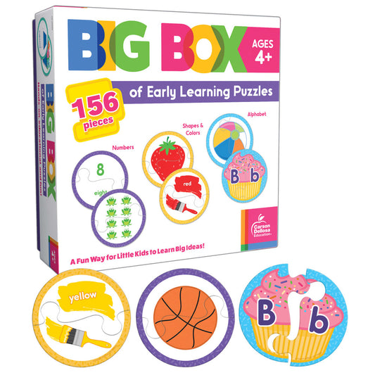 Big Box of Early Learning Puzzle Grade PK-1