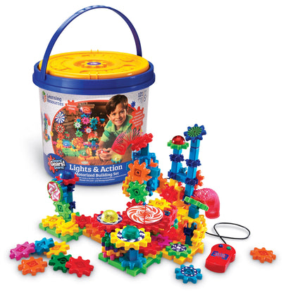 Gears! Gears! Gears!® Lights & Action Motorized Building Set