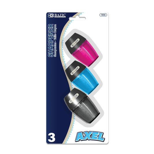 Single Hole Pencil Sharpeners with Receptacle