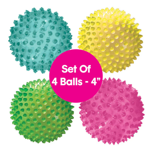 Sensory Balls 4" See Me Set of 4