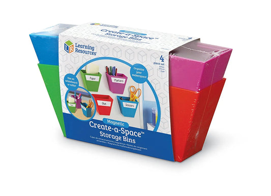 Magnetic Create-a-Space™ Storage Boxes