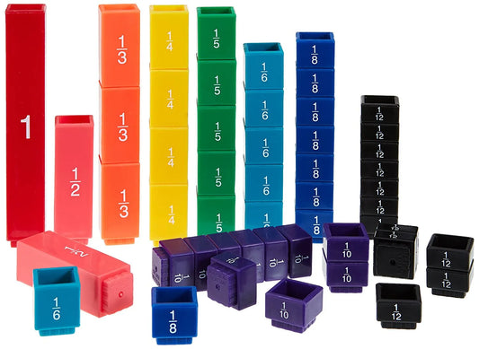 Fraction Tower® Fraction Cubes