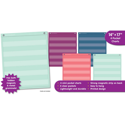 Oh Happy Day Magnetic Mini Pocket Charts