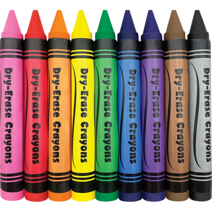 Colorful Dry-Erase Crayons