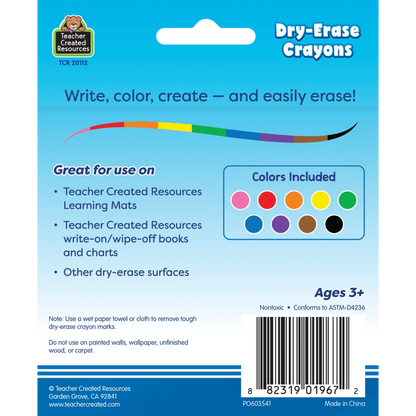 Colorful Dry-Erase Crayons