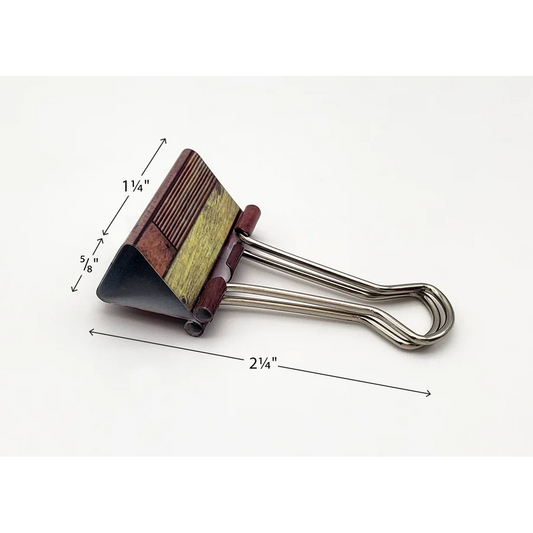 Reclaimed Wood Medium Binder Clips