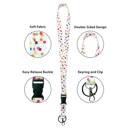 Confetti Lanyard