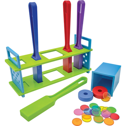 Up-Close Science: Magnetic Wands, Rings & Discs Activity Set