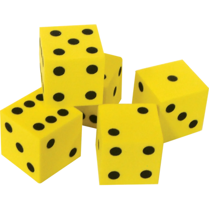 Foam Traditional Dice