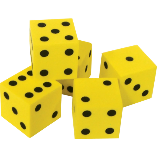 Foam Traditional Dice