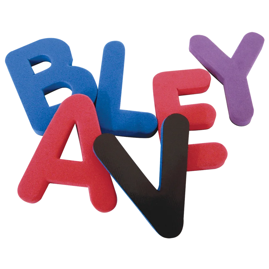 Magnetic Foam Uppercase Letters
