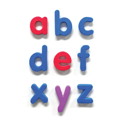 Magnetic Foam: Small Lowercase Letters