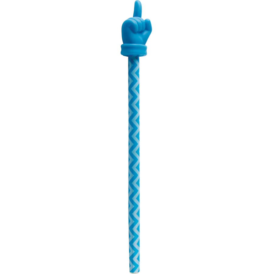 Aqua Chevron Hand Pointer